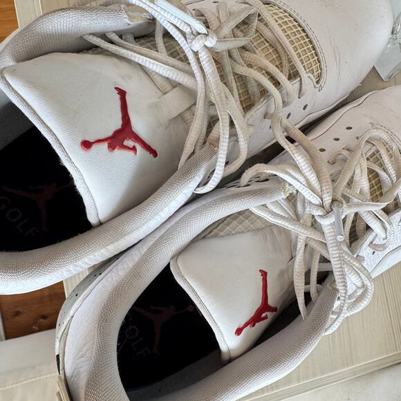 Size 13 - Jordan ADG 3 White Tech Grey Athletic Shoe - Picture 8 of 12